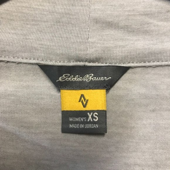 Eddie Bauer Open Lightweight Cardigan in Gray - Size Extra Small - Picture 3 of 4